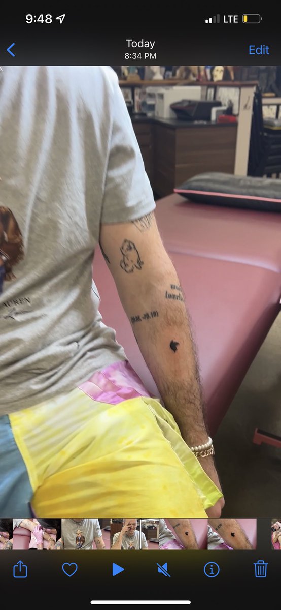 lauvsongs's tweet photo. got twitter tatted. https://t.co/2PXsIE0x72