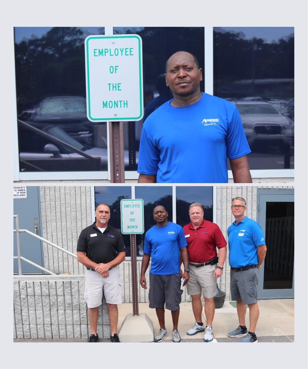 Anderson_Subaru's tweet photo. Our employee of the month is Fred Patterson!
As our Detail Manager, he makes sure all of our vehicles look pristine and ready for the lot. He has over 30 years of experience in automotive detailing and takes great pride in his work!
Congratulations, Fred! ⭐️ #AndersonSubaru https://t.co/IncXxRzQqf