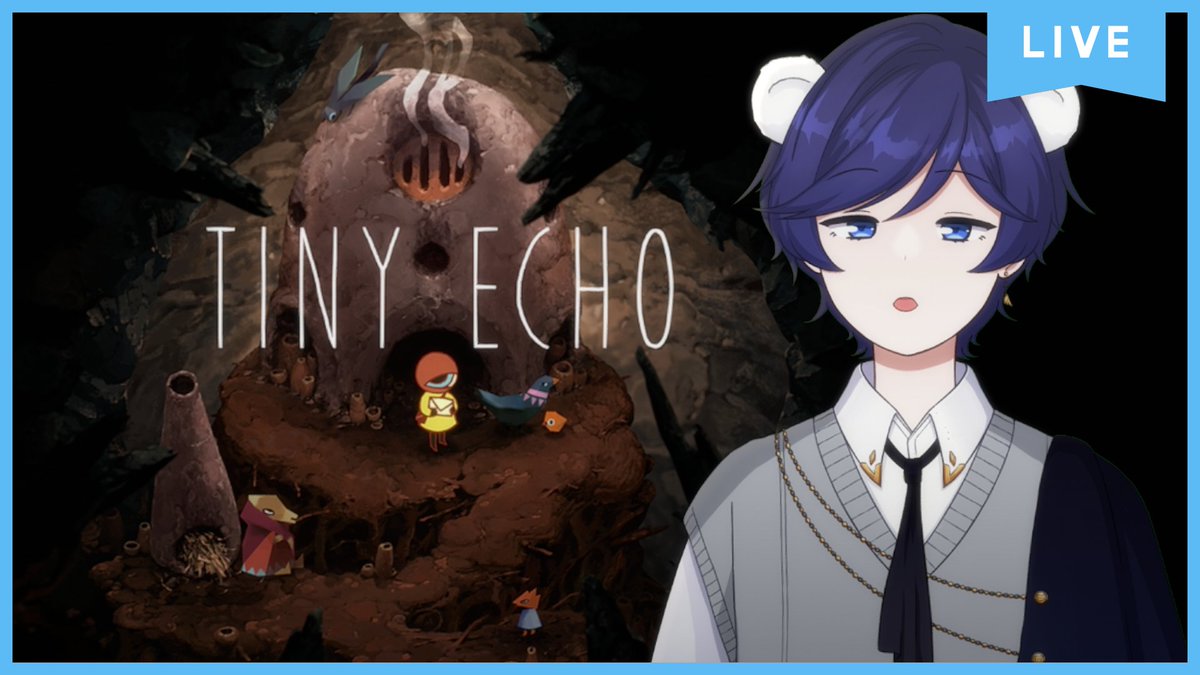 46kuma_2525's tweet photo. 【配信告知】
今夜はTINY ECHOと言うゲームを遊ぶよ!
可愛らしい目玉ちゃんがお手紙を色んな不思議な生き物たちに届けるらしい...
🕰8/11(木) 22:30pm JST
🕰8/11(Thur) 6:30am PDT
待機場/Waiting Room➤https://t.co/LSnWnncsJJ
#kumastream #ENVtuber #新人Vtuber
#tinyecho #ゲーム配信 https://t.co/Cz3XAvT1ty