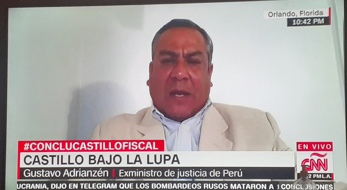 gloriagrandag's tweet photo. @tavoadrianzen, ex ministro peruano de Justicia: Fiscal de la Nación, P. Benavides, "ha roto un círculo vicioso" en el que Pdte Castillo no podía ser investigado.
"Castillo se está quedando solo", sentenció.
@FiscaliaPeru
#CORRUPCION
@soyfdelrincon @CNNEE 
#ConcluCastilloFiscal https://t.co/lzvMib8om1