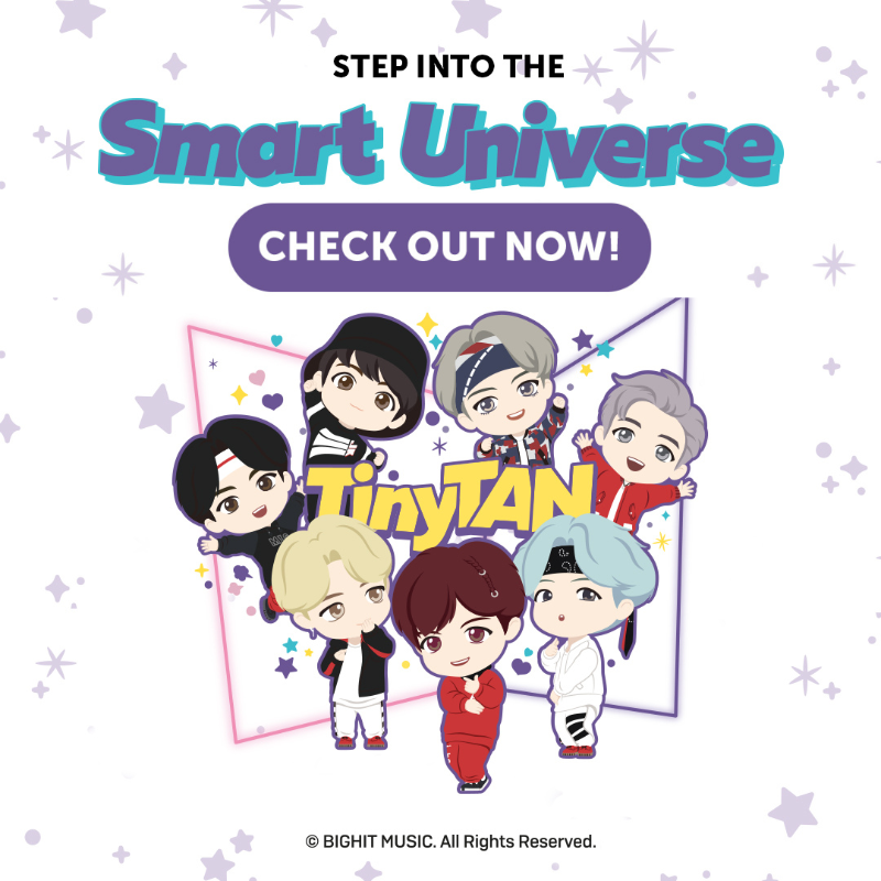 LiveSmart's tweet photo. Join us in the Smart Universe! Don't miss out on getting your very own #SmartTinyTAN SIM and Load Cards! Grab yours now at any of our digital channels, convenience stores, and malls nationwide.