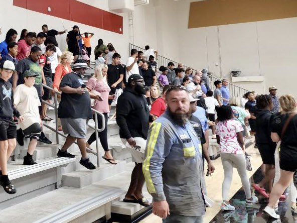 CMMSGoldenLions's tweet photo. McKinzey Athletics won the day. Successful MISD Convocation, on the board for football, and an awesome turnout for the football parent meeting. See everyone at schedule pickup tomorrow 4:30-8pm #GoldenLions #CharleneMcKinzey #GoldenMindset https://t.co/lPc1CwKlwM