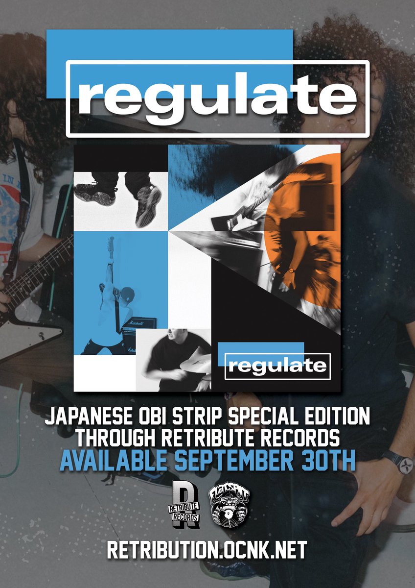 retributerecs's tweet photo. RR26 REGULATE - S/T CD Japanese
obi strip editioo will out on RETRIBUTE RECORDS on 30th SEP®️👑🇯🇵 Pre orders will up soon! Thanks @flatspotrecords 🚩
#rr26 #regulate #retributerecords #flatspotrecords #nyhc #lihc #retribution178 https://t.co/YkhRWuFt42