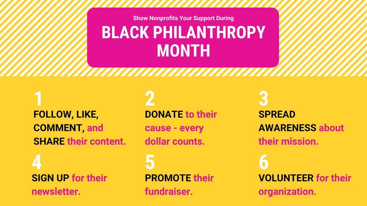 There are so many ways to show your support during Black Philanthropy Month. In these last couple weeks of August, here are some ideas as to how you can help out nonprofit organizations like Pink Lemons.