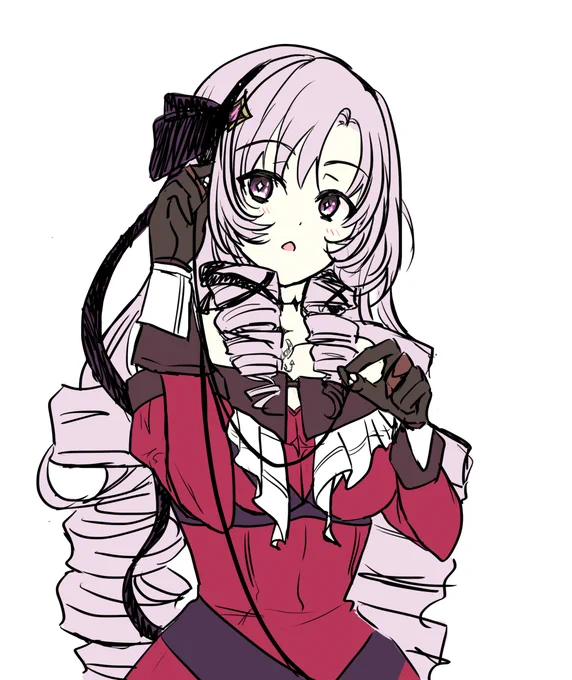 描いてると描いてる絵に飽きてくるから線画も色塗るのもガチ辛いし塗りたくない。この性格なんとかしたい。 