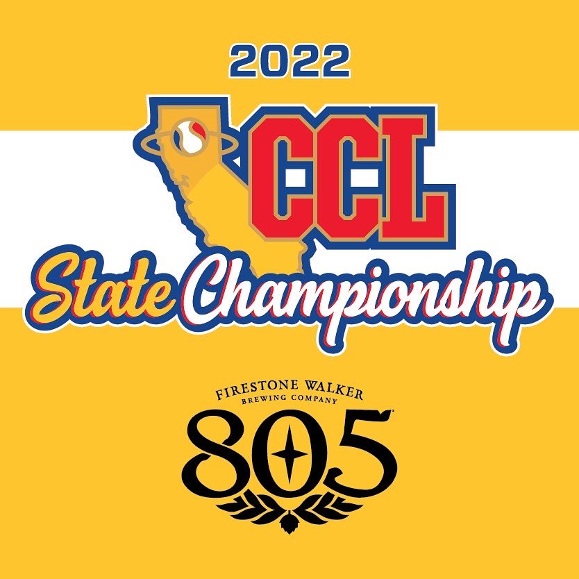 👏 Thank you to the @SLO_BluesCCL, General Manager Adam Stowe, and Asst. General Manager Nico Calanchini for hosting the 2022 CCL State Championship at Sinsheimer Park. 👏 Also, tip of the cap to @FirestoneWalker for sponsoring this year’s three-day event. #CCLBaseball