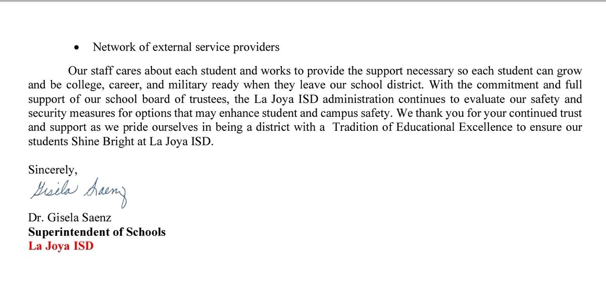 ahspstemljisd's tweet photo. Back to school message from our superintendent #LJISD #ahspstem https://t.co/SHyM3cCY5w