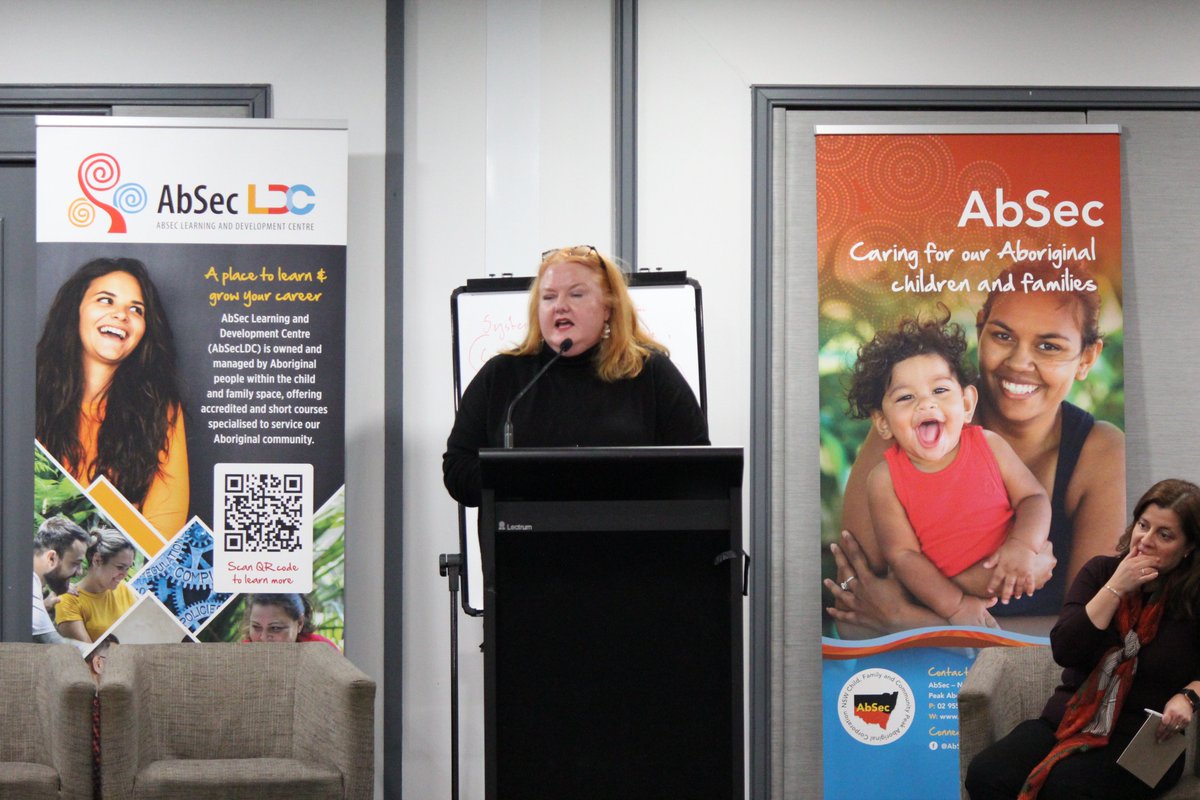 AbSecNSW's tweet photo. Next up, Carolyn Thompson and Maria Kissouri of @ACWA_CCWT to discuss their ongoing work around domestic violence and child protection.
#AbSecSectorForum https://t.co/33kGVTkfwa