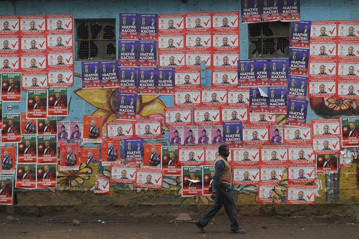 BloombergAfrica's tweet photo. Disinformation that is being spread on social-media platforms by camps allied to Raila Odinga and William Ruto threatens the integrity of the election, rights group Amnesty International and three other civil society organizations say https://t.co/lIhHHpNXg9 #KenyaDecides https://t.co/9Rep0TRXdW
