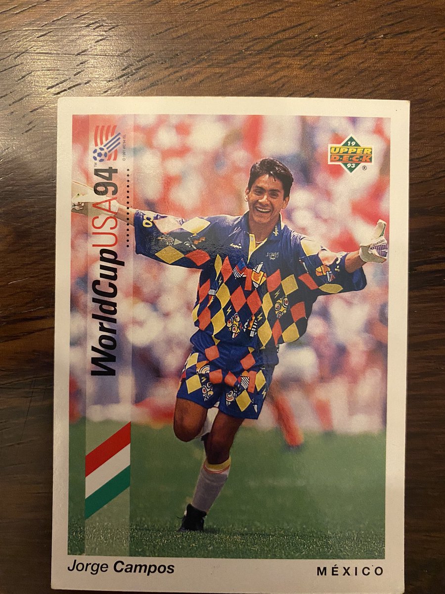 CriptoAgente's tweet photo. Una del inmortal Jorge Campos Selección del 94 https://t.co/a5KOdYoIDh