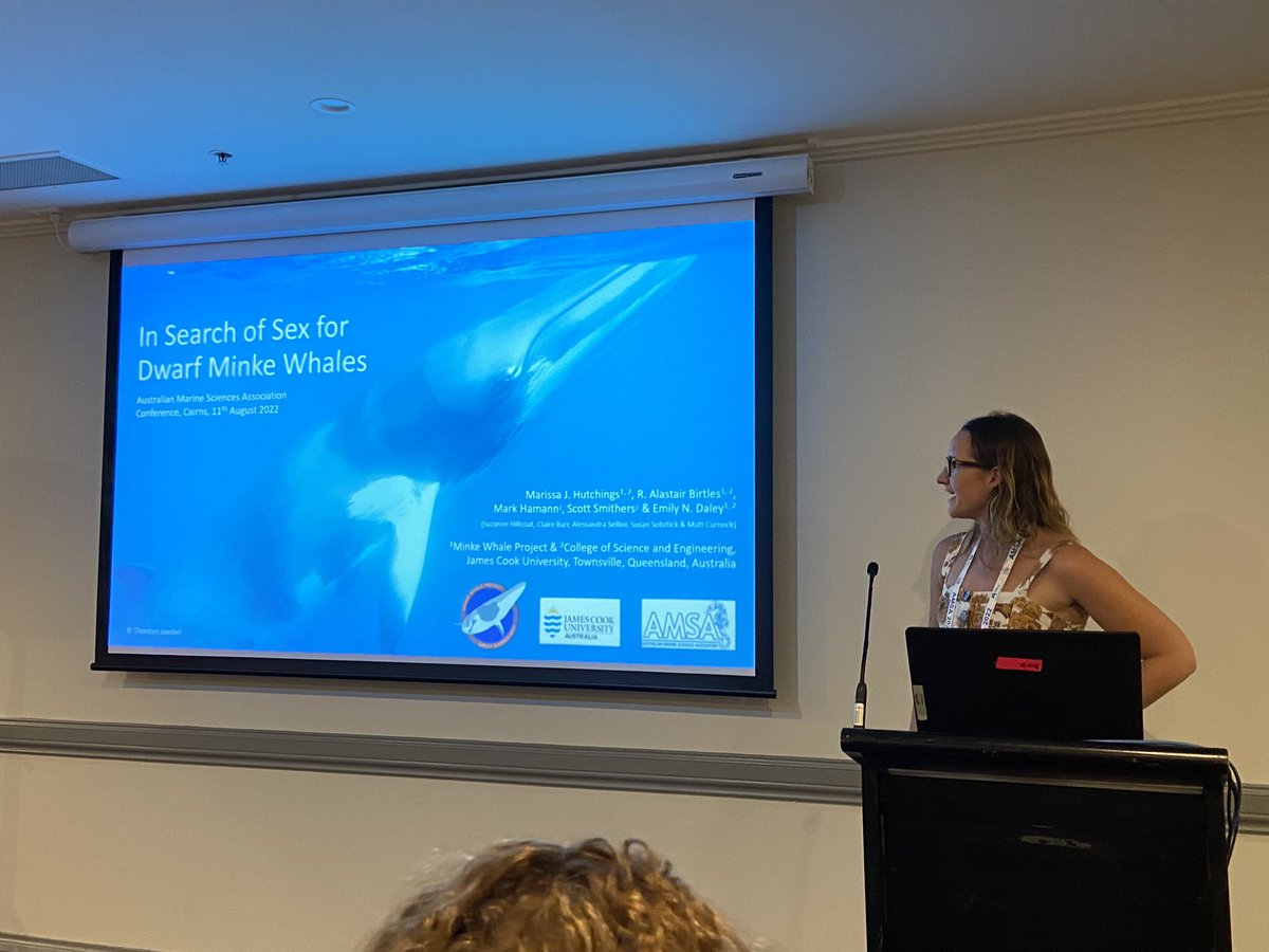 chloeedwarrds's tweet photo. very interesting talk on identifying dwarf minke whales this morning by @marissahutch at @AMSAconf 🐋🐋 #dwarfminkewhale #AMSA22 https://t.co/RL9ifEERVE