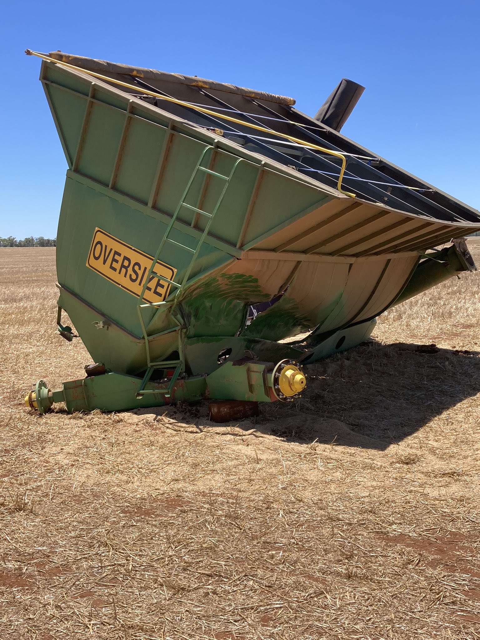 Jamie Pursehouse on Twitter "For sale damaged 25t chaser bin. In