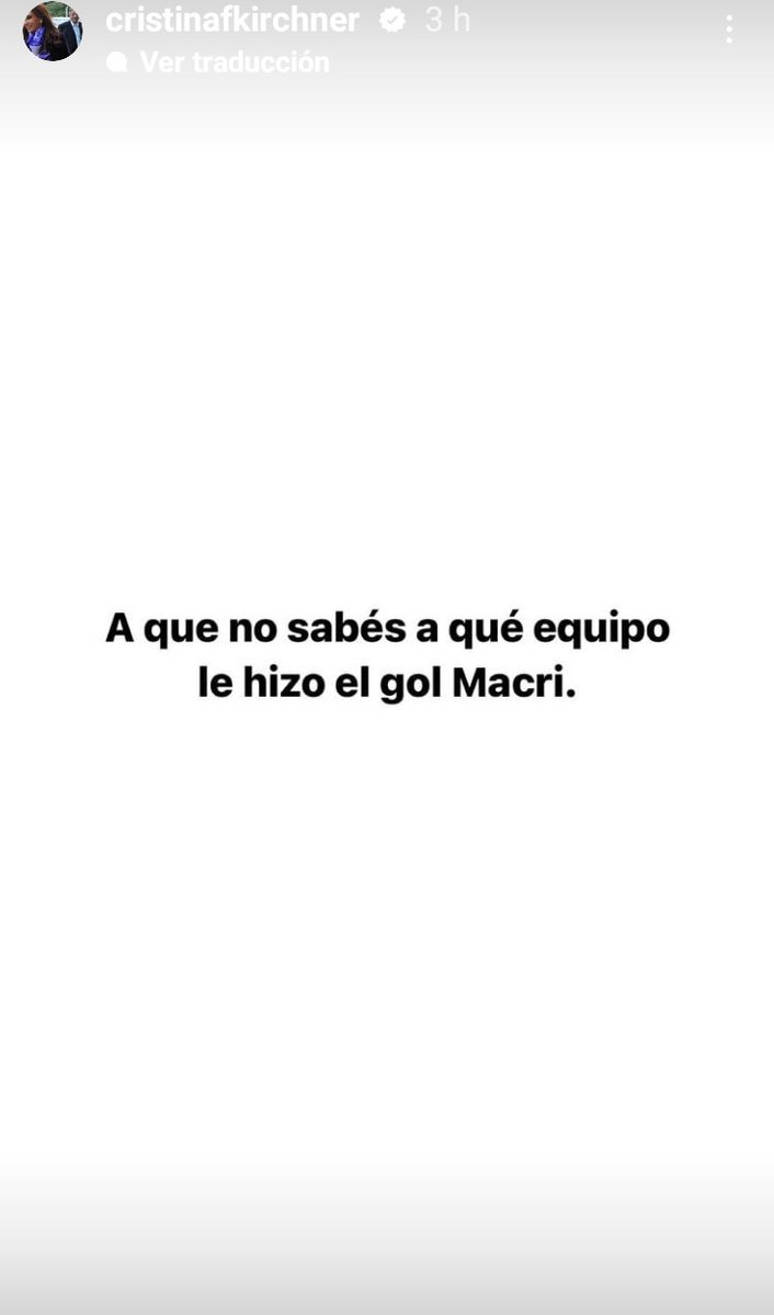 tu_incognita's tweet photo. #FutbolParaPocos como dijo CFK https://t.co/yQ7uyD3lHr