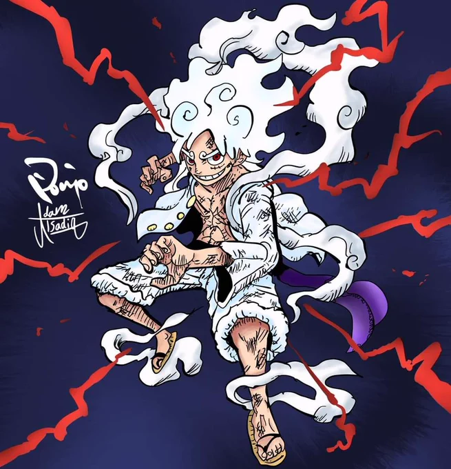 gear5 NIKA海外の人が色塗ったくれたよ 
