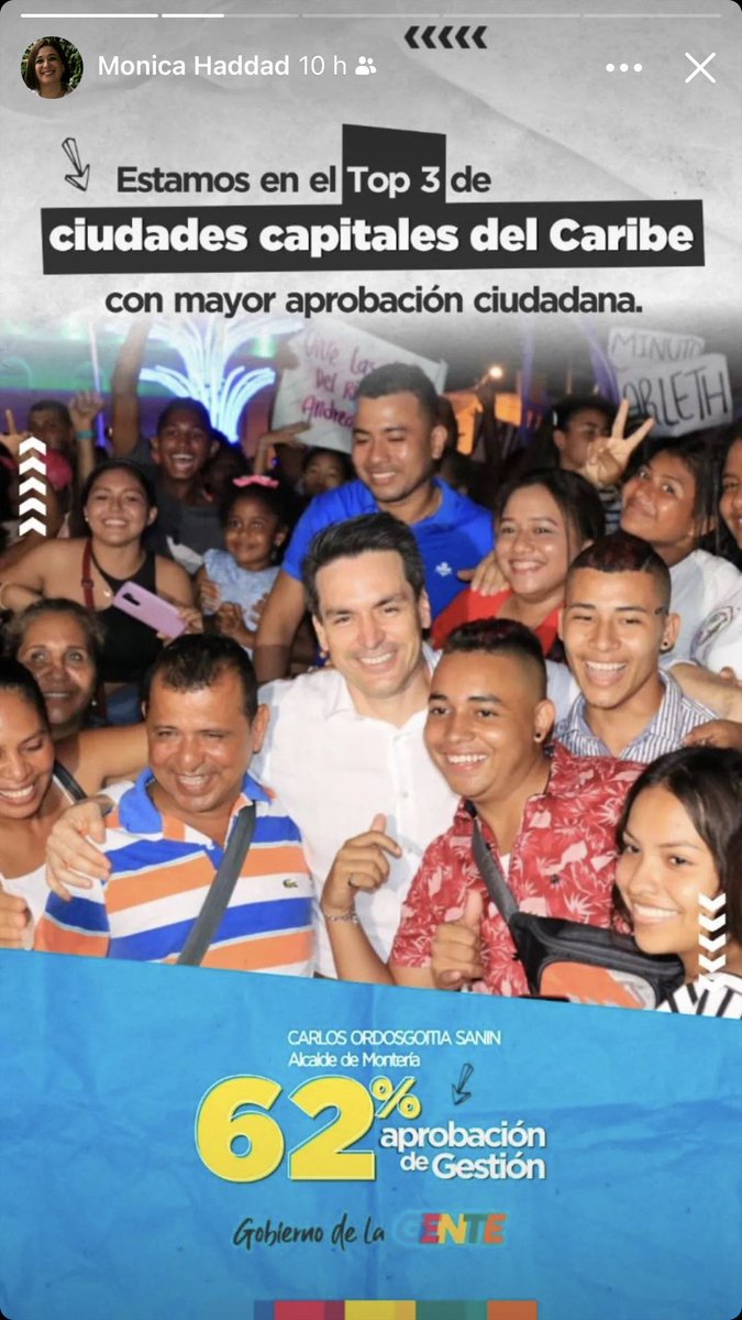 oscarrodrilo's tweet photo. El “Gobierno de la Gente”, con las obras del presente para labrar el futuro incluyente de un Pueblo decente e inteligente. ⁦@monterialcaldia⁩ ⁦@caordosgoitia⁩ ⁦@davidbarguil⁩ ⁦@kerguelenhugo⁩ ⁦@martinlucca21⁩ 🇨🇴💪 https://t.co/VqBsoiQ4oP