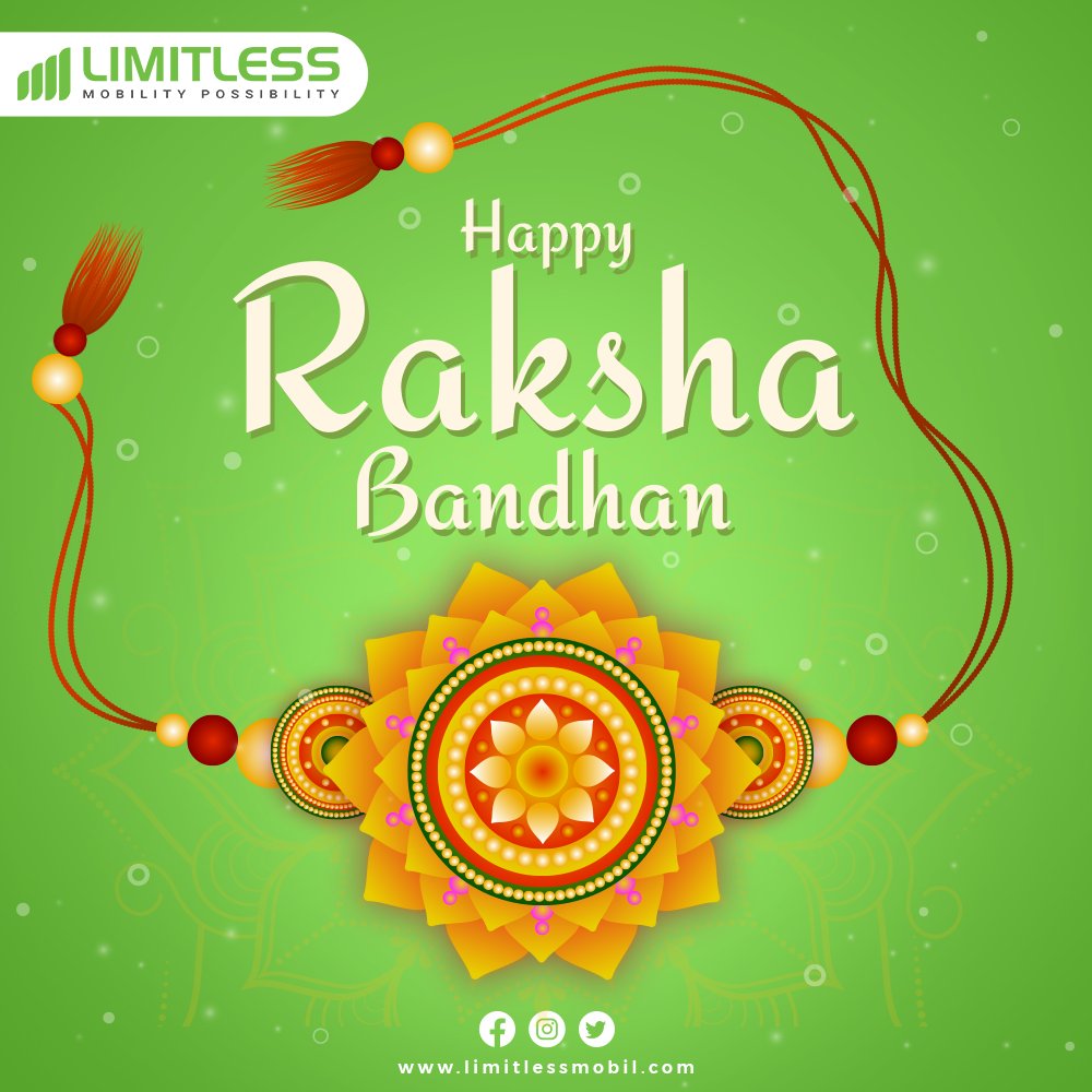 LimitlessMobilS's tweet photo. Wishing you a very Happy Raksha Bandhan!! #RakshaBandhan https://t.co/70XHwVWGxH
