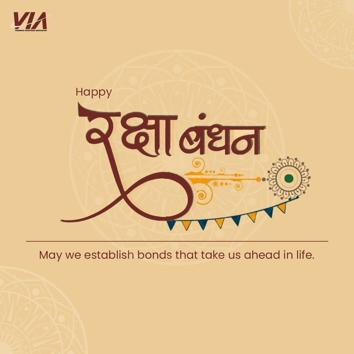 viasocialngp's tweet photo. May the bonds that you will generate throughout your journey, protect your business goals from unknown troubles💫.
VIA wishes all a very #HappyRakshaBandhan 💝.
#caring #happyrakhi  #togatherness #OneFamily #familybusiness #protectivebrother #protectivesister https://t.co/nvv1AwOX00