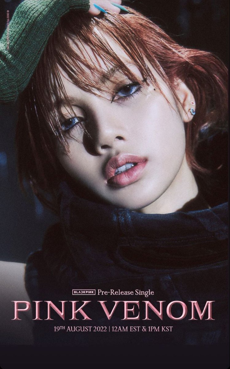 BpinkParaguay's tweet photo. "PINK VENOM" - poster #2 LISA
PINK VENOM LISA
#8DaysToPINKVENOM @BLACKPINK #LISA #ыжмьВм #р╕ер╕┤р╕Лр╣Ир╕▓ #LALISA #LSPY https://t.co/gpImC3xTJ9