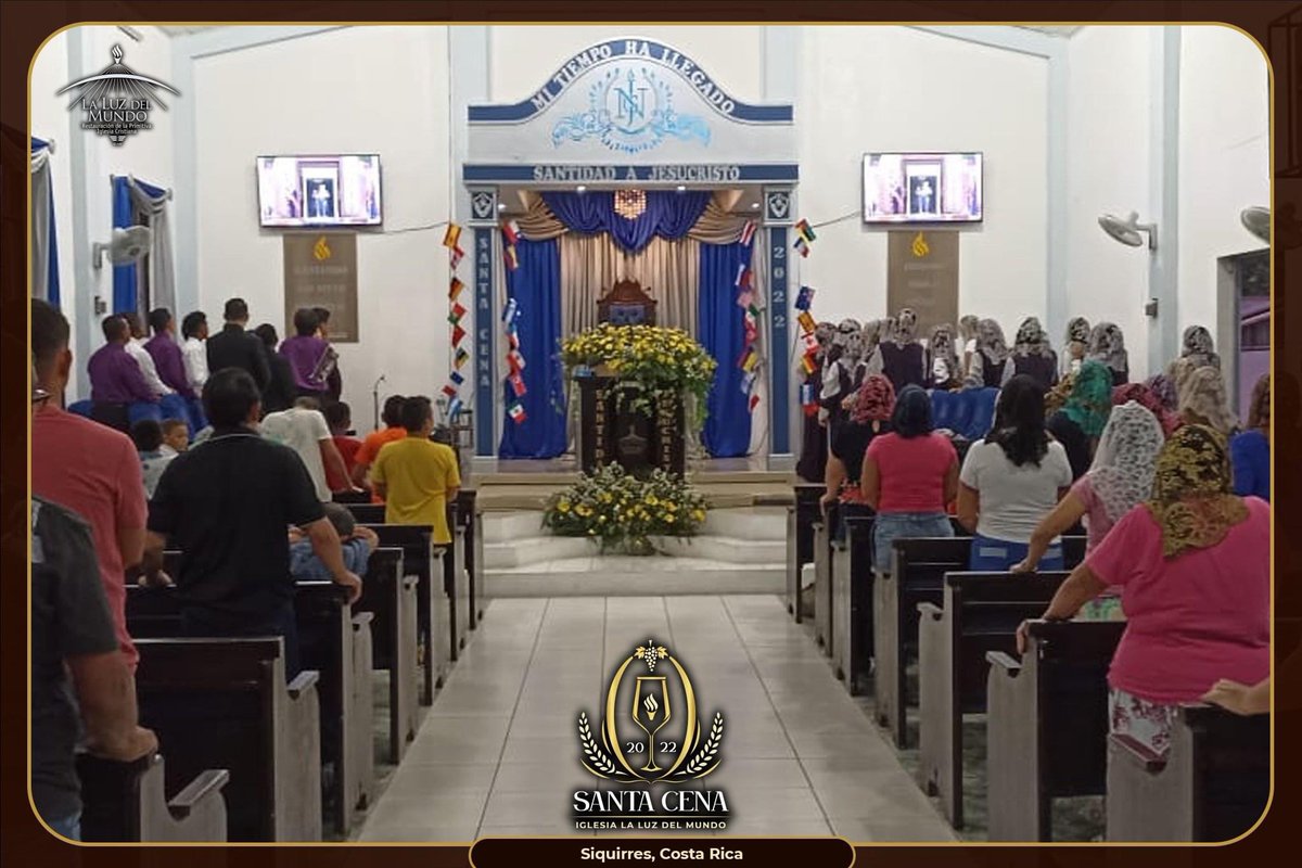 iglesialldm's tweet photo. Congregaciones unidas en la Ceremonia de Bienvenida de la Santa Cena 2022
#SantaCenaLLDM | #ElAmorNosUne | #SiempreUnidos https://t.co/Kp0zeyUOdp
