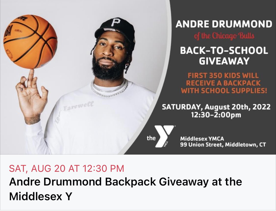 Happy Birthday Andre Drummond!!! Can t wait to see you in days!!!!     