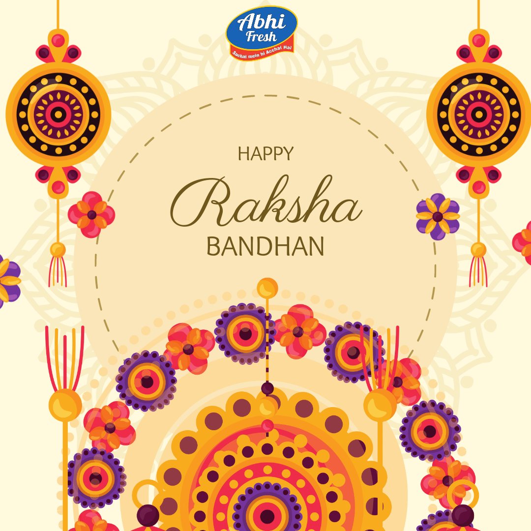 abhifreshatta's tweet photo. Abhi Fresh Shudhh Chakki Atta wishes you a very Happy Rakshabandhan. ❤️❤️

#Rakshabandhan #Rakhi #HappyRakshabandhan https://t.co/c5D4PXoonr
