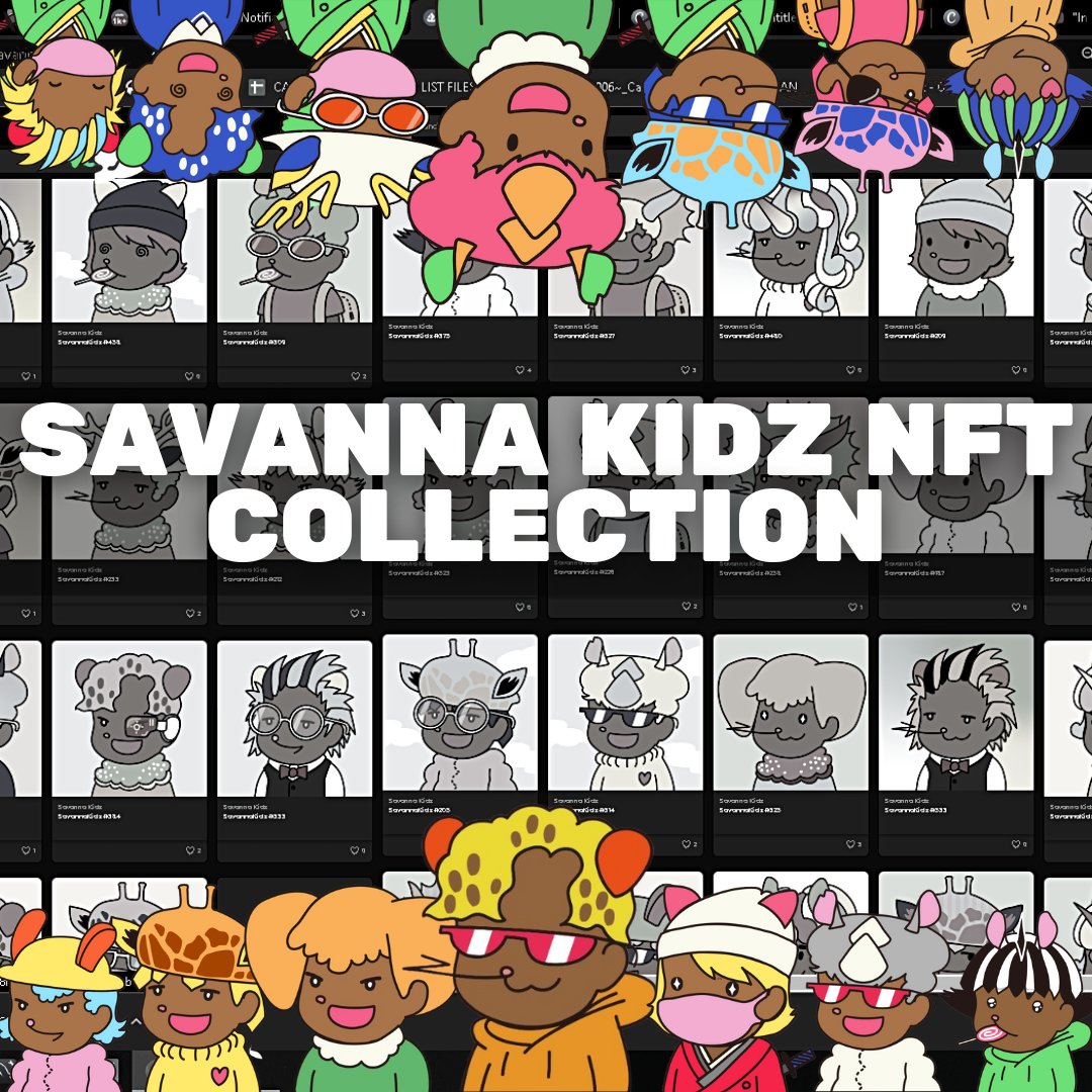 alvinNFTs's tweet photo. We are still Live! Mint our @savannakidz now and acquire certain things that you can only get from us!

#NFT #nftcollectors #nftopensea #opensea #NFTcollections https://t.co/VjqbLsYh2C
