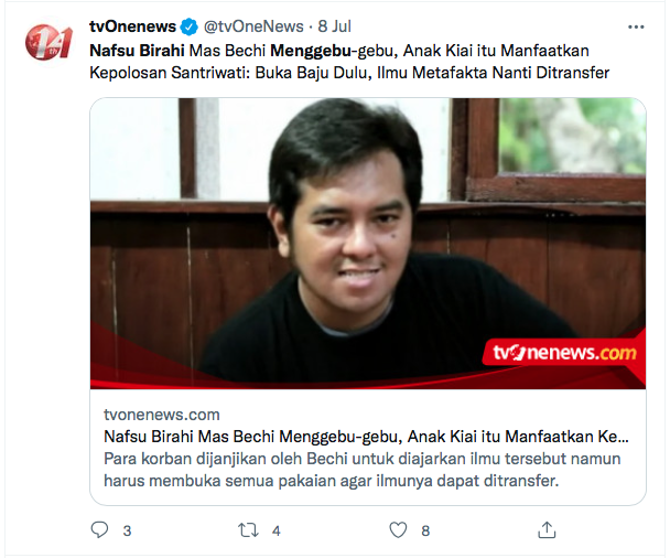 Sam_Ardi's tweet photo. Jurnalis atau admin ini kantor berita perlu ke psikiater kayaknya https://t.co/ZJASYrhizF