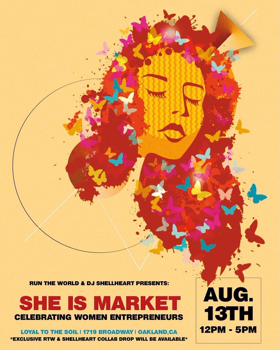 DJSHELLHEART's tweet photo. 8.12 : @thereallilkayla | @BthaReason | @DBarbie1Up | @Loafyprincesss at @TheChapelSF
8.13 She Is Market”runtheworldclothing x #djshellheart collab Pop up 🌻💚
8.13 Give Me The Night @JoogKnight
8.14 DAY OFF DAY PARTY AT @crybabyoakland BOTTLE SERVICE AVAILABLE 🍾💚 https://t.co/ARAaquztLl