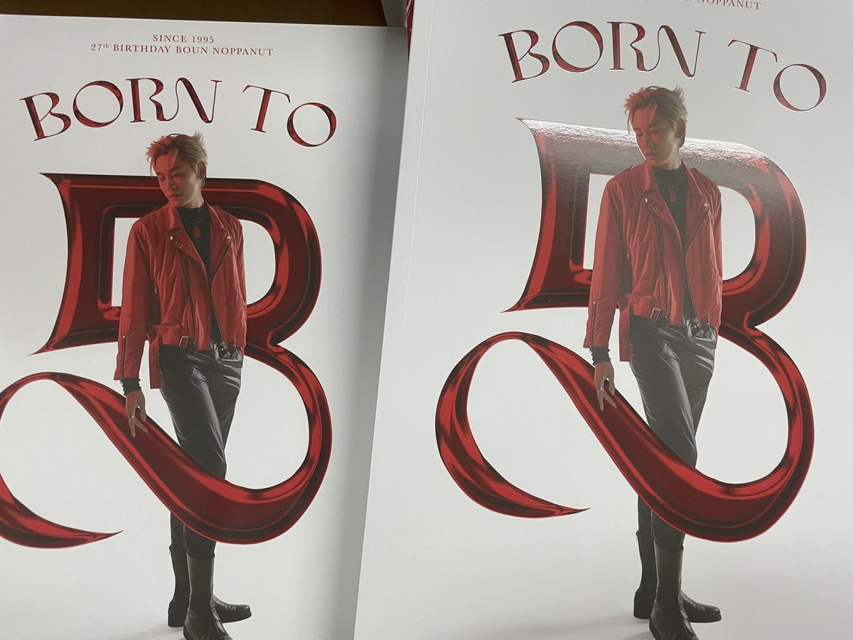 wiwataa's tweet photo. The Official Photobook of Boun : Born to B.
Ready to ship now ❤️
Link to order.
https://t.co/X1h1SSLJQi
#BorntoB #Boun https://t.co/Ae2L3SyNrS