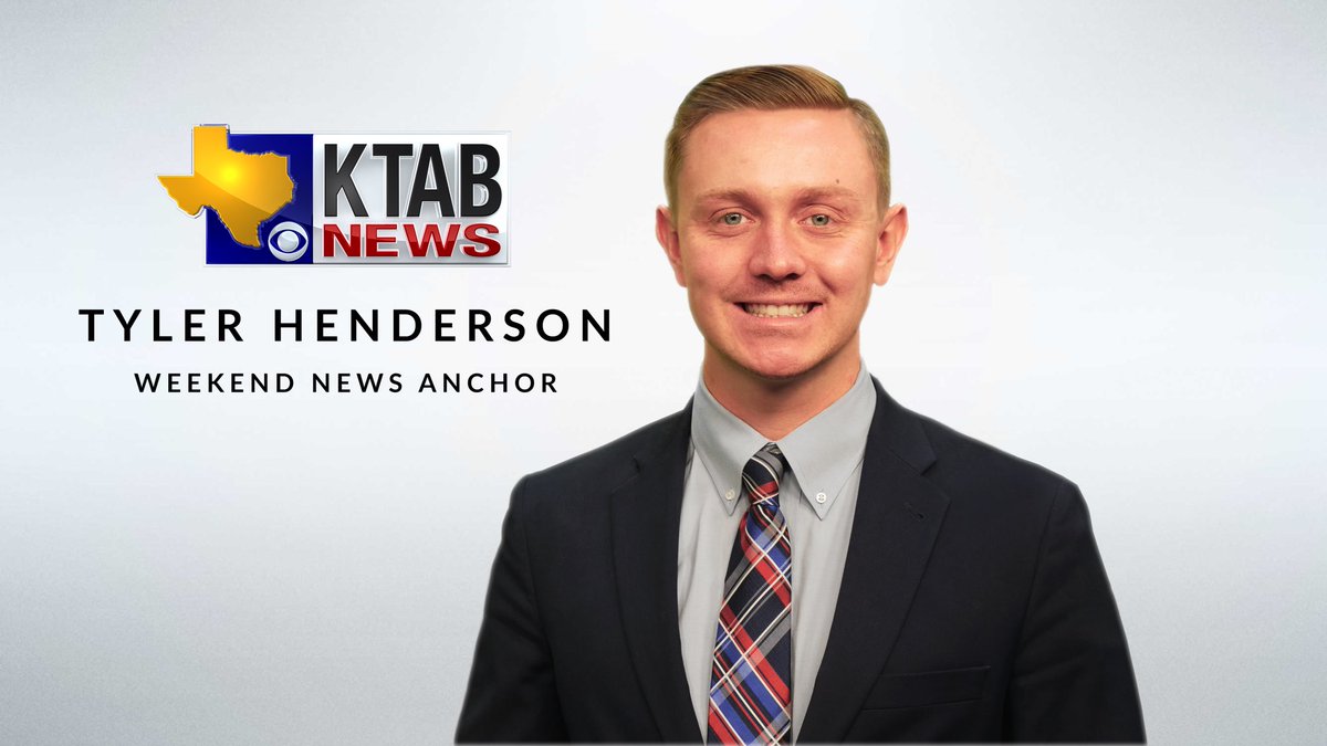 PTylerHenderson's tweet photo. I’m blessed to say I’ll be reporting for the Big Country during the week, and taking the desk on the weekends! Thankful to be starting my new position as Weekend Anchor for @KTABTV. #WeekendAnchor #KTABNews #Nexstar #NexstarNation https://t.co/OapOyFn542