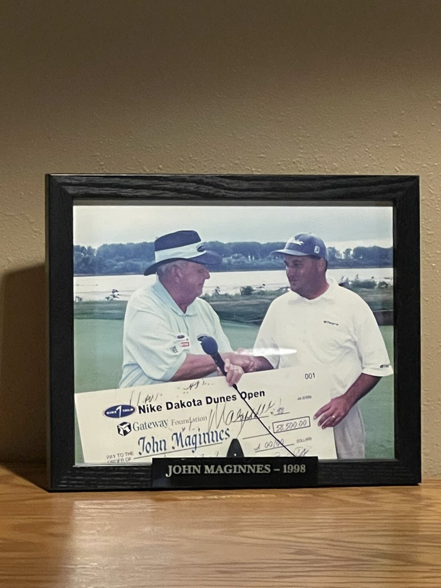 Still a legend! Dakota Dunes shoe cleaning station in the locker room! I remember watching you win this as a kid! <a href="/johnmaginnes/">John Maginnes</a>