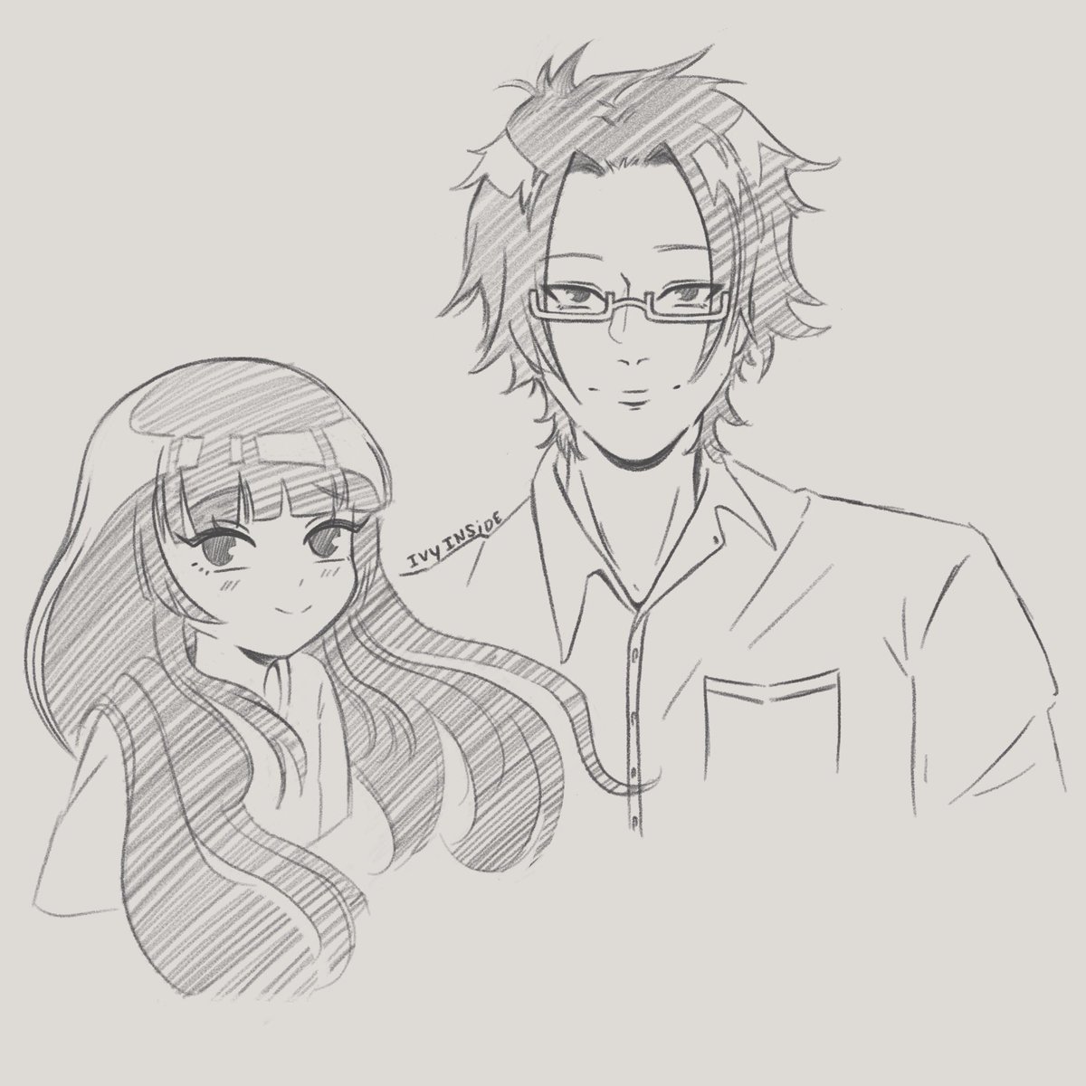 IvyInside's tweet photo. lil bit of #yakusasguidetobabysitting for today’s doodles <3
#kumichoumusumetosewagakari #組長娘と世話係 #toorukirishima #yaekasakuragi #霧島透 #kirishimatōru #桜樹八重花 https://t.co/KOAJ3eNbNT