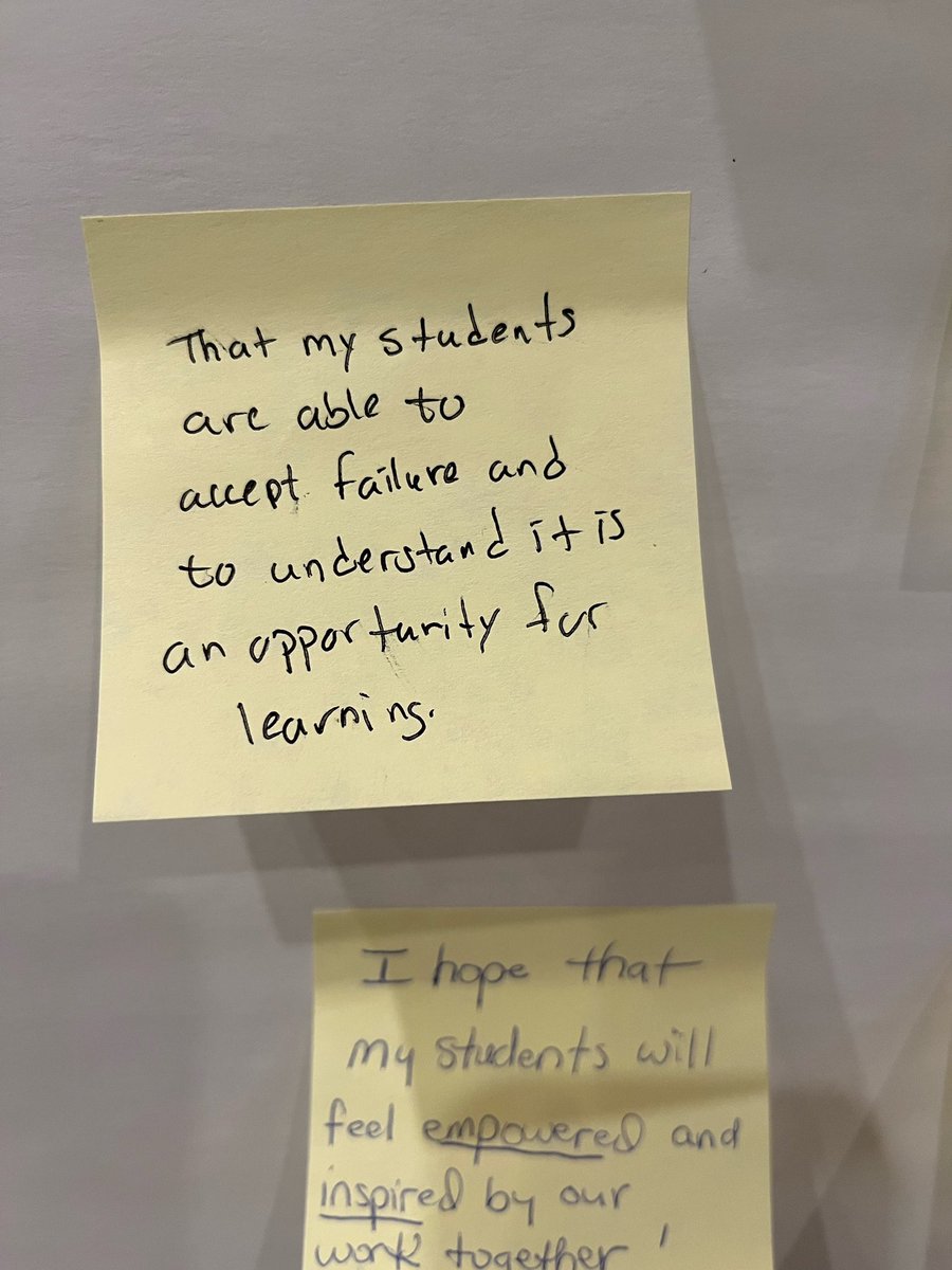 PotterJHS's tweet photo. What is your Hope for your students? #buildinghopeforthefuture #bebrave @PotterJHS @FUESDSchools https://t.co/Y9c2JmG3LD