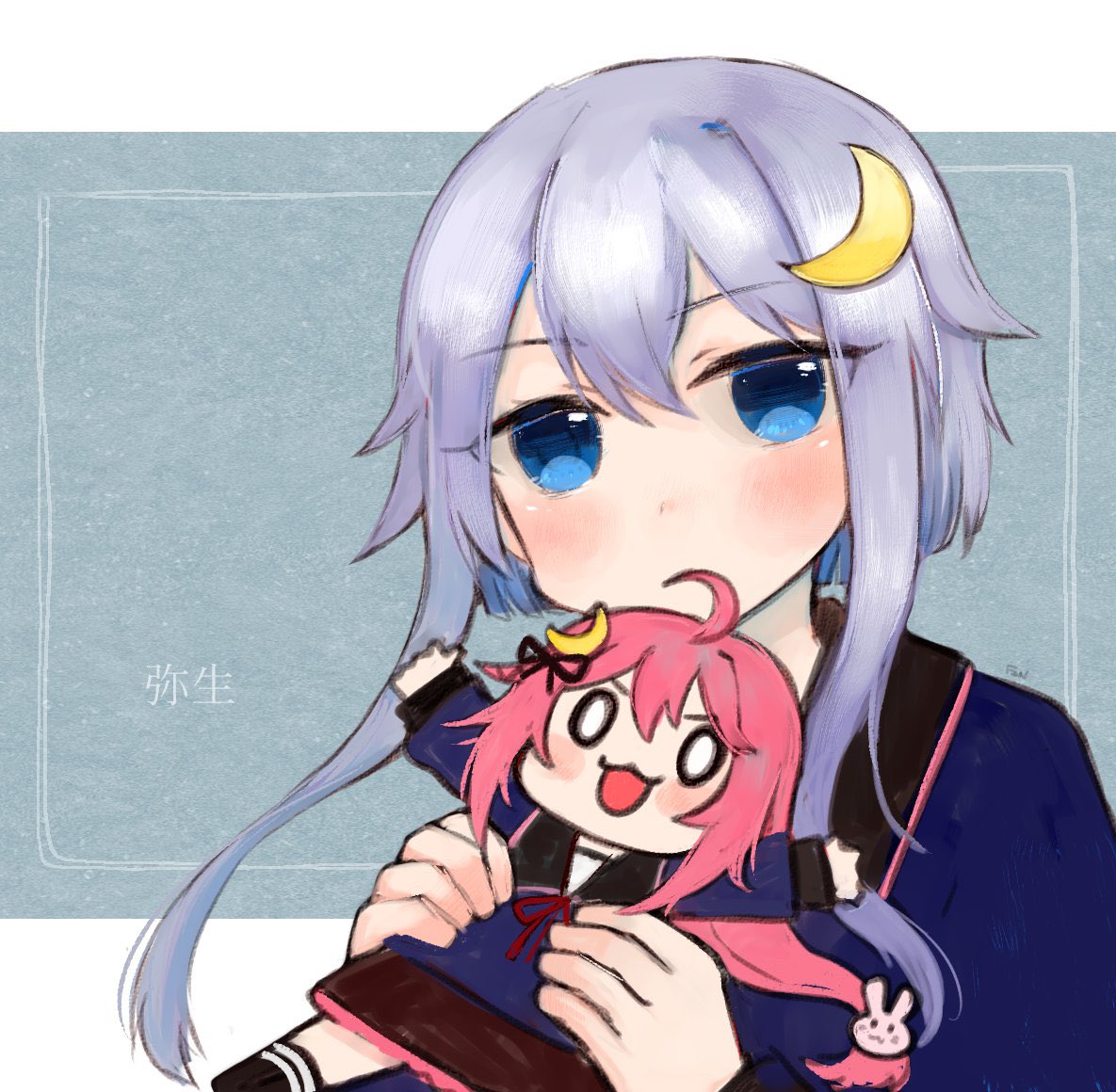 卯月(艦これ) ,弥生(艦これ) 「弥生とうーちゃん 」|フジノ🍶のイラスト
