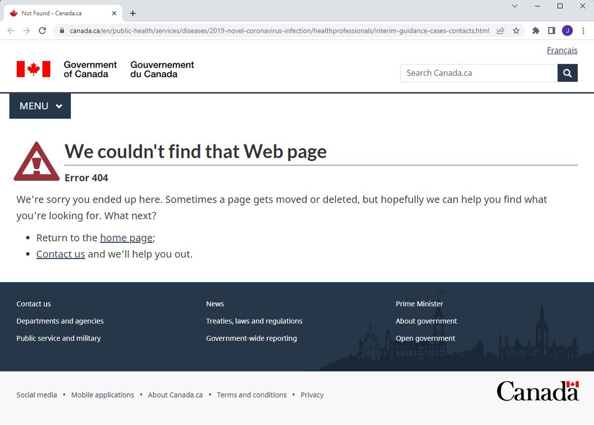 Not only does every Public Health Agency of Canada reference predate the recognition that #COVIDisAriborne, @yukongov also used a reference with a broken link! /9 canada.ca/en/public-heal…