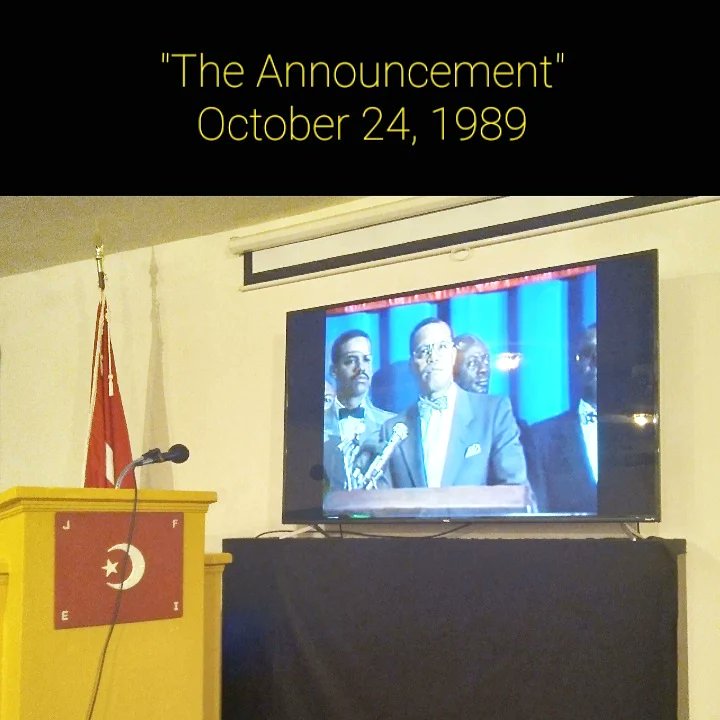 ReubenMuhammad's tweet photo. Our #FlexWednesday topic for discussion, tonight!
Do you feel that the Hon. Minister @LouisFarrakhan's #VisionExperience on Sept. 17, 1985, has relevance for Today, in 2022?
If so, WHY?
#HearFARRAKHAN!! https://t.co/JaLYGKkfkE