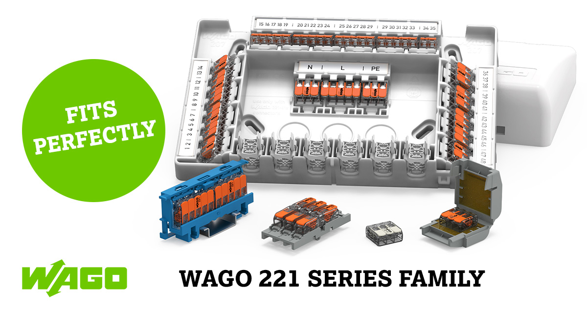 WAGOSingapore's tweet photo. #WAGO's #221Series #SplicingConnectors are available in various designs & variants. A large accessories portfolio is available, making WAGO's 221 Series great for a wide range of applications.
Products overview: https://t.co/TgNuLd5Ye8
#Connector #Connection #JunctionBox #Lever https://t.co/71X43DS0bp