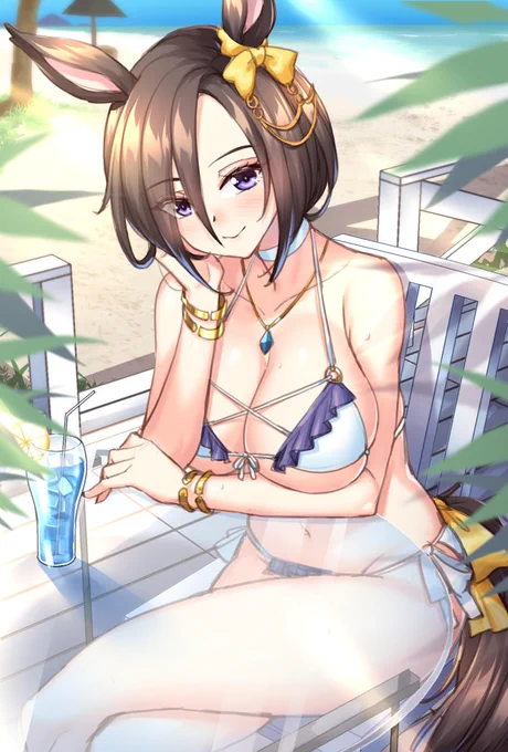 トレーナーさんを待っているエアグルーヴ☀️

#ウマ娘 
#エアグルーヴ 