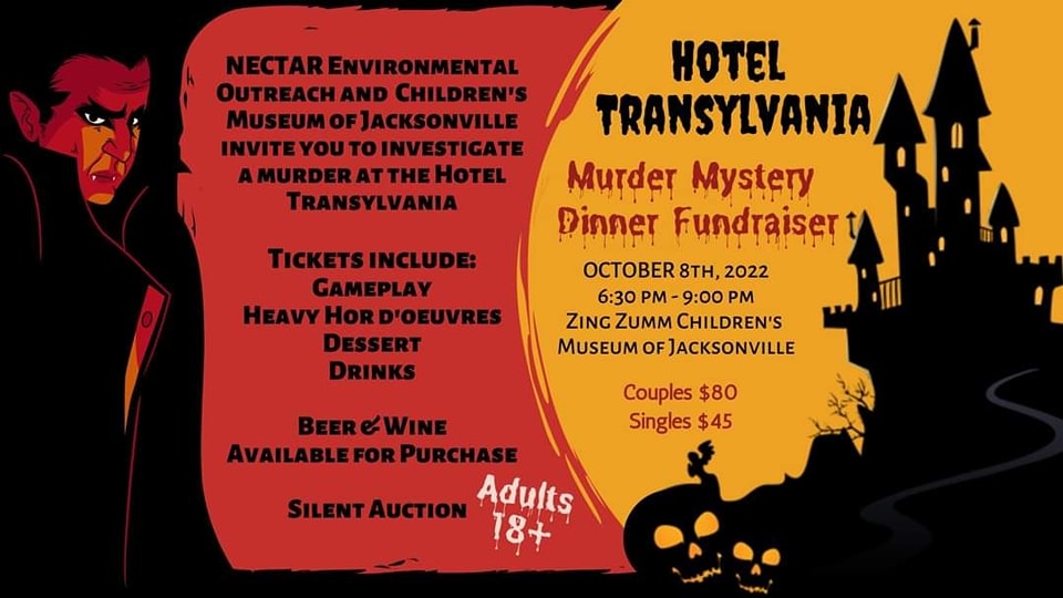 Tickets are 60% sold 
out...and its only August! If you'd like to join us for this
FUN-draising night, be sure to grab those tickets now!
🎟