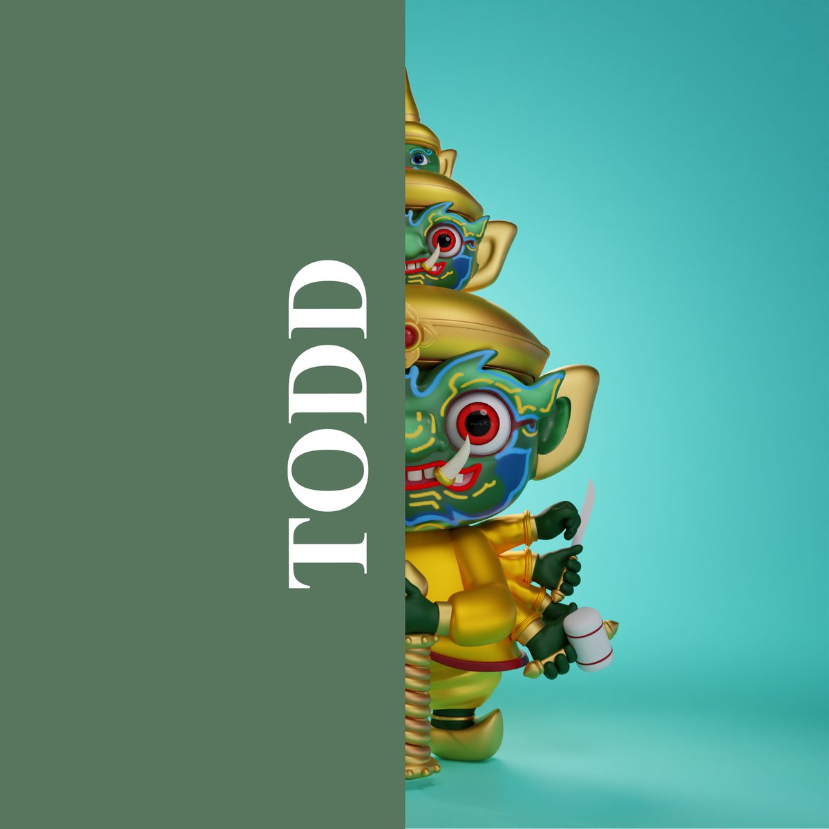 WanonNFT's tweet photo. Let's Introduce "TODD" Our new character 😘

#NFTdrop #NFTs #NFTProject #NFTartist #Nftnewartist #NFTCommmunity #3dart #Solana #SolanaNFTs #SolanaCommunity #NFTartworks #Solana #Ethereum #Cryptos #WanonNFT #magicedennft https://t.co/8LuWzKYnYx