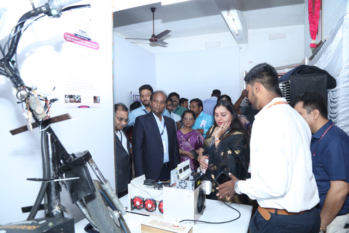 raguraamrsk's tweet image. We feel immensely proud and highly privileged to have hosted the IIC Regional Meet 2022 by Institution&apos;s Innovation Council, Ministry of Education Innovation Cell, AICTE in which 621 participants from 126 institutes of the southern region took part.
@psnacetofficial