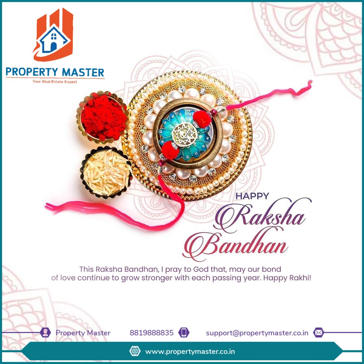 PROPERTYMASTE19's tweet photo. #happyrakshabandhan2022 https://t.co/lkLdmwGeik