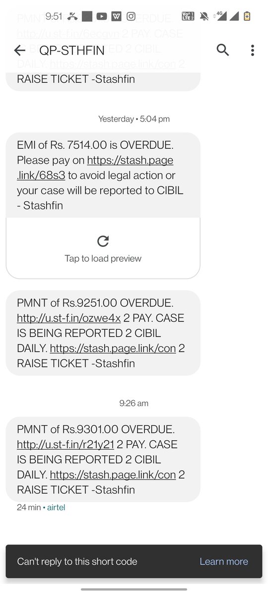 @Stashfin_ waiting for your reply on overdue charges..? <a href="/RBIsays/">RBI Says</a> <a href="/RBI/">ReserveBankOfIndia</a> they are changing more than 2% per day <a href="/DasShaktikanta/">Shaktikanta Das</a> <a href="/nsitharaman/">Nirmala Sitharaman</a> <a href="/narendramodi/">Narendra Modi</a> <a href="/consumerforum_/">Consumer Forum India</a>   who is responsible for these unethical recovery.?? <a href="/dir_ed/">ED</a> <a href="/mid_day/">Mid Day</a> <a href="/Pravinkks/">Pravin Kalaiselvan</a> <a href="/SaveThemIndia/">SaveThem India Foundation</a> <a href="/LCAI_Support/">Loan Consumers Association</a>