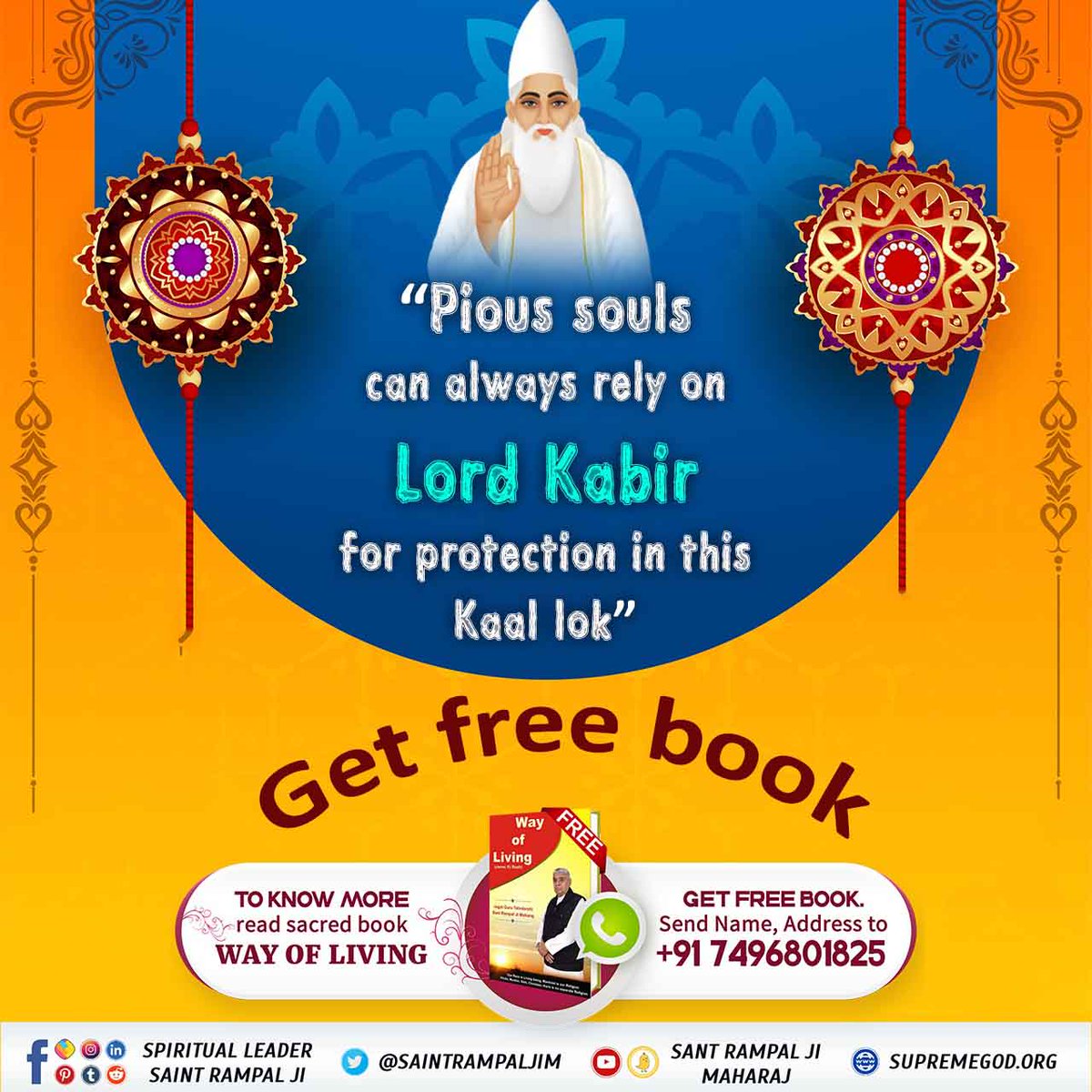 #LifeSavior_GodKabir
All the souls living in this Kaal Lok expect their protection from God Kabir. For more information visit Sant Rampal Ji Maharaj YouTube Channel.