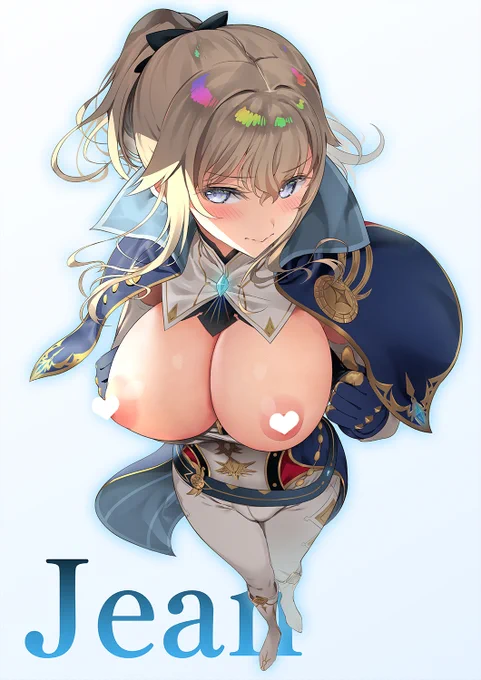 コミケ100で頒布するジンのタペストリーです～ #原神 