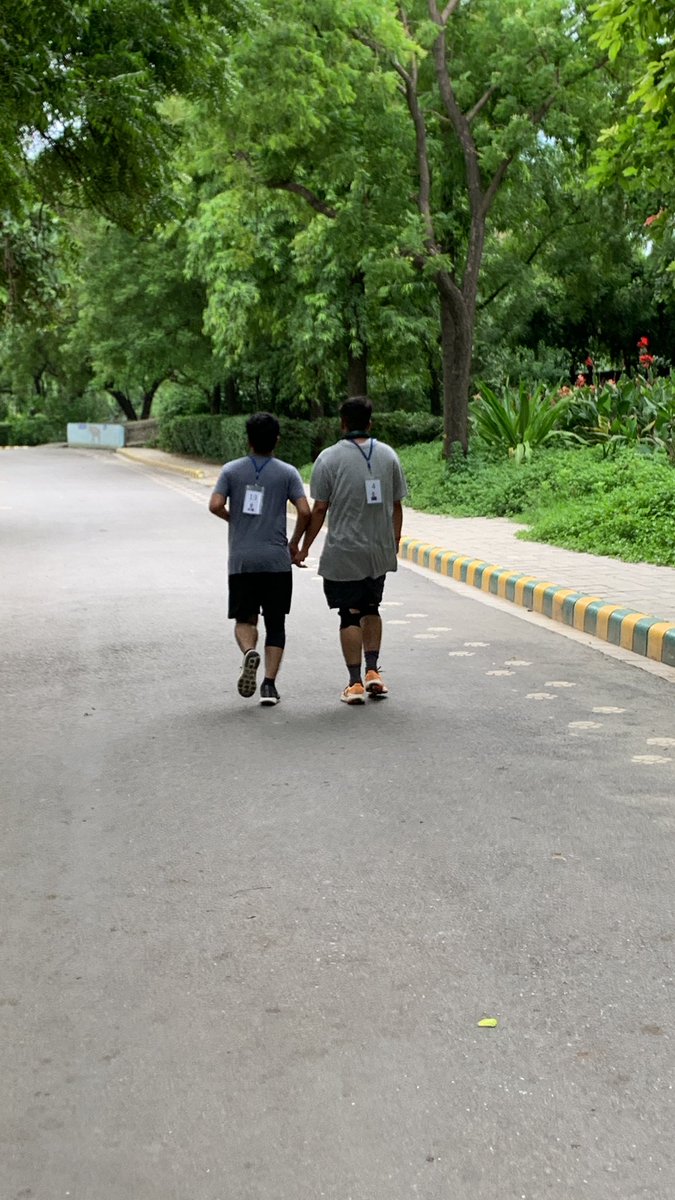 NzpDelhi's tweet photo. #25km #Walkingtest @NzpDelhi #IFSofficers Day2. @moefcc Congratulations to the officers of 2022 batch @CentralIfs https://t.co/UG79Sz1Oaw