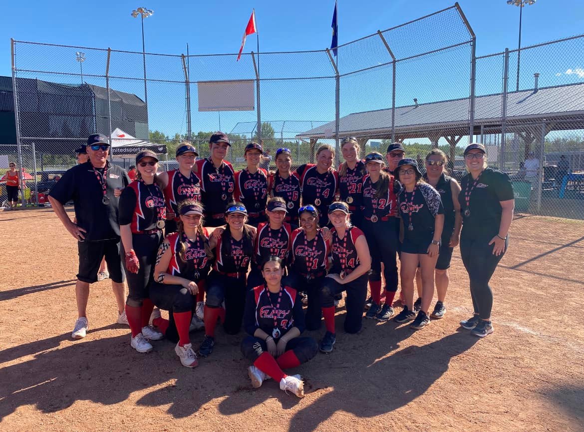 cmsasoftball20's tweet photo. Fury 05B wins Silver at the Western Canadian Championships held in St. Albert, Alberta this past weekend!!

https://t.co/9N6tR4OBDC

#CMSAproud #Furystrong #earningthehardware #waytorepresent

🥈🥎👏👏🎉 https://t.co/MCsNk2RZkf