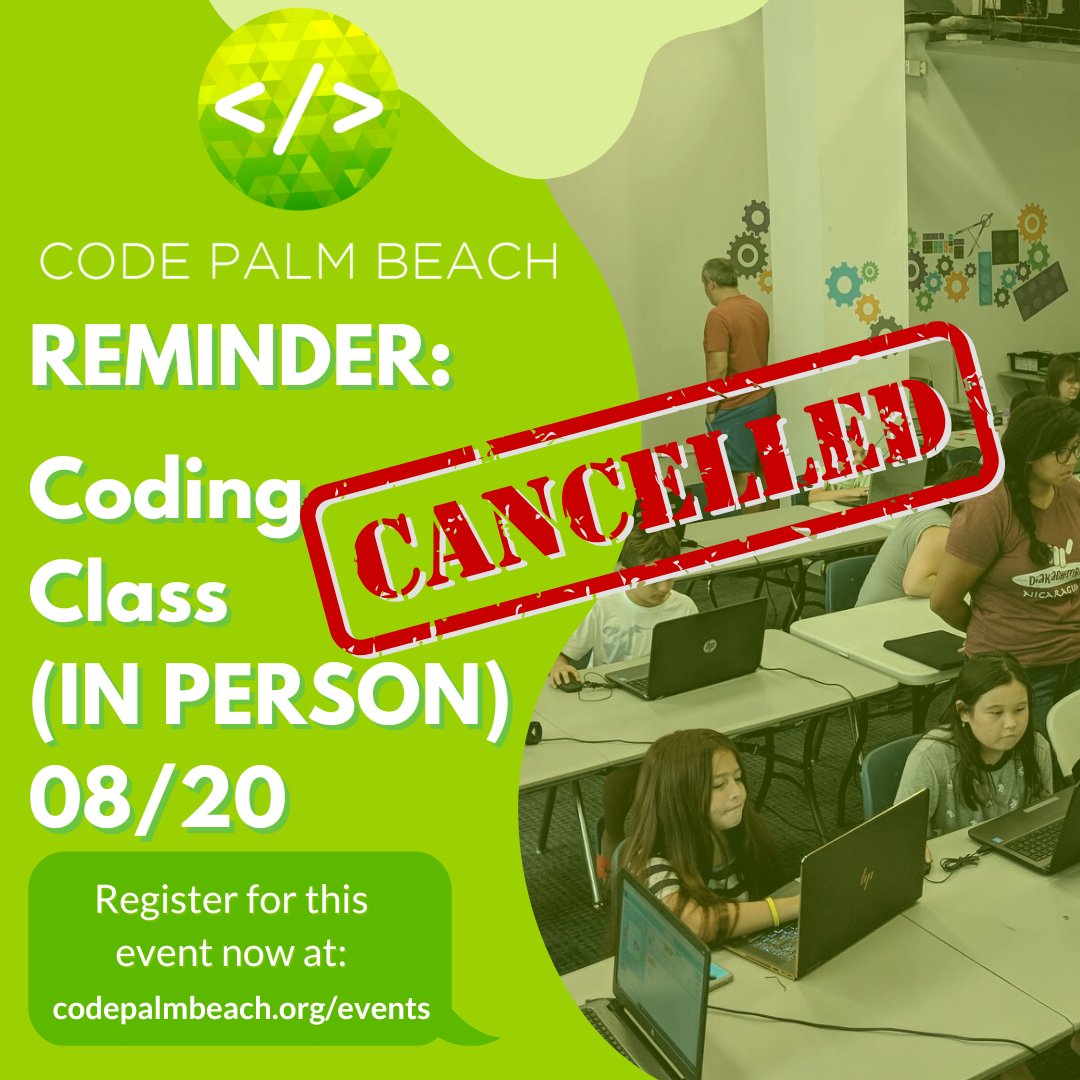 Code Palm Beach tweet media