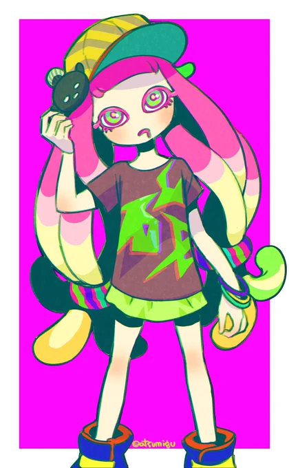 パル子ちゃーん!雑貨楽しみ絶対竜宮城通うわ #Splatoon3 