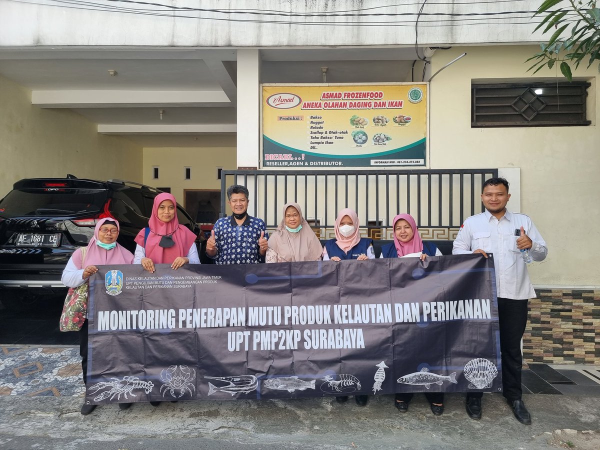 Risdyamasta23's tweet photo. Rabu (10/8) Rianda R. PPB Kota Madiun, Melakukan pendampingan pengujian Formalin olahan ikan di UMKM Pengolah Hasil Perikanan Kota Madiun bersama UPT PMP2KP Surabaya  #GiatLuhkanSatminkalBWI  #luhlapor #KotaMadiun @bppp_banyuwangi @puslatluhkp @DKPPkotamadiun https://t.co/WDbBGnxRAj